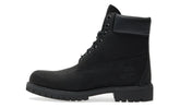 6" Premium Waterproof Boot Black Nubuck
