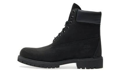 6" Premium Waterproof Boot Black Nubuck