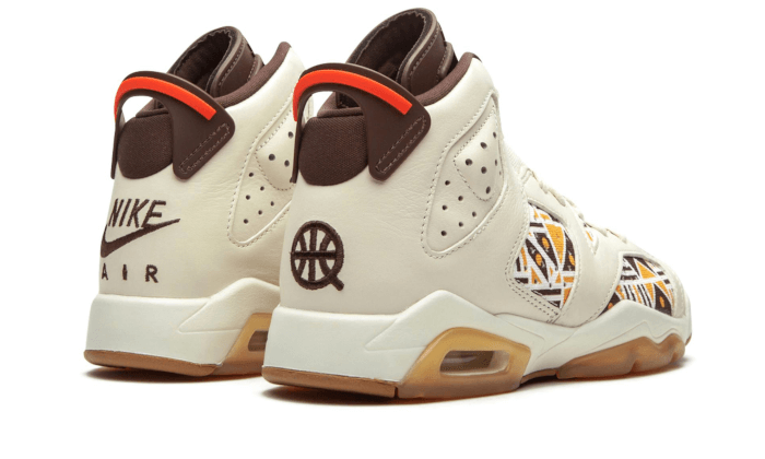 Air Jordan 6 Retro Quai 54 Sail Brown (2020)