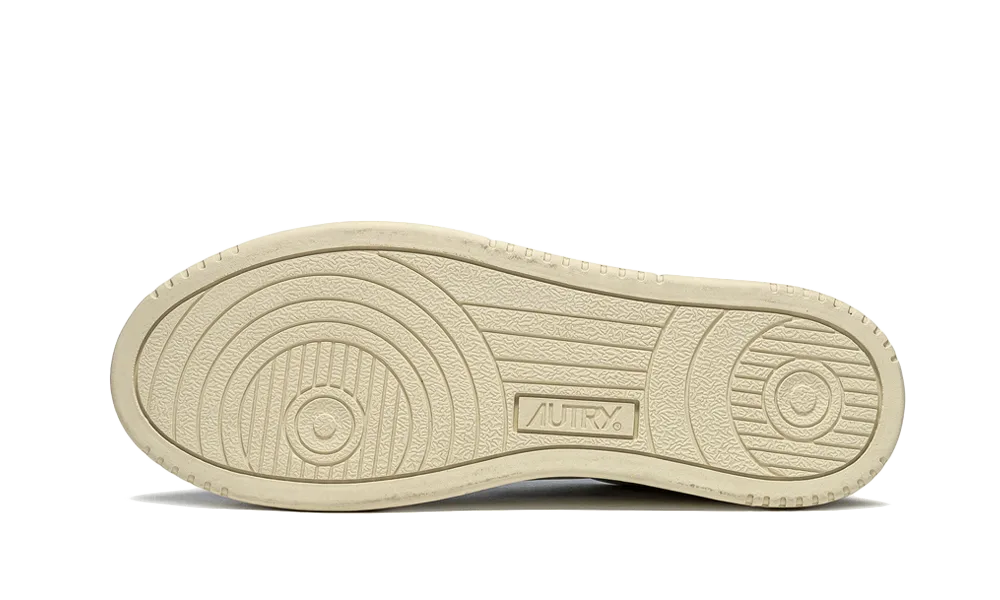 Medalist Low Leather White Cream