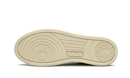 Medalist Low Leather White Cream