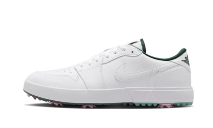 Air Jordan 1 Low Golf Spiked White Fir Elemental Pink