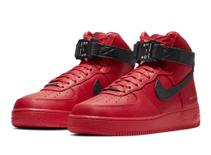 Air Force 1 High Alyx University Red Black