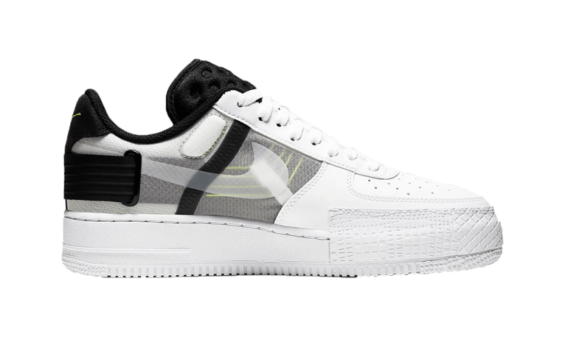 Air Force 1 Low Drop Type White Black Volt