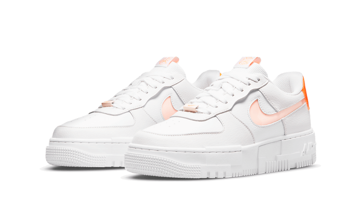 Air Force 1 Low Pixel White Orange