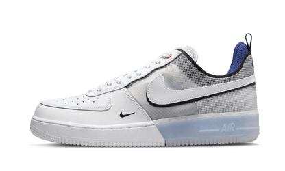 Air Force 1 Low React Split White Photo Blue Mrkicks