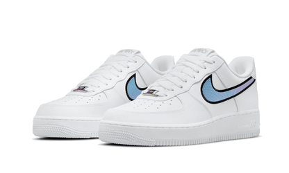Air Force 1 Low White Blue Iridescent