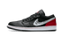 Air Jordan 1 Low Brushstroke Swoosh Black