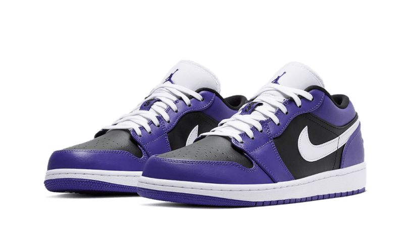 Low Jordan Mid Lila Schwarz Air Jordan Low Court Purple Black –