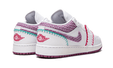 Air Jordan 1 Low White Light Bordeaux