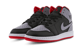 Air Jordan 1 Mid Cement Grey Red