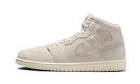 Air Jordan 1 Mid Craft Suede Ivory