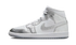 Air Jordan 1 Mid Crinkled Chrome