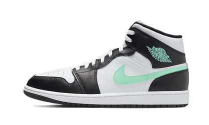 Air Jordan 1 Mid Green Glow 