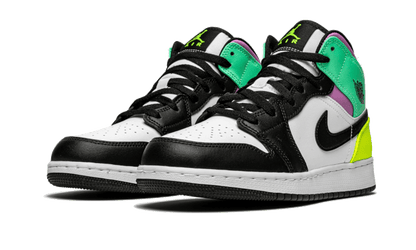Air Jordan 1 Mid Pastel Black Toe
