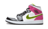 Air Jordan 1 Mid White Black Cyber Pink