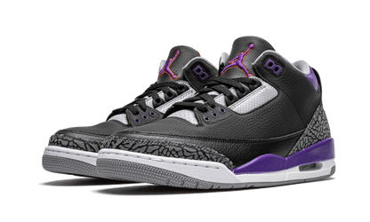 Air Jordan 3 Retro Black Court Purple