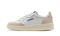 Medalist Leather Suede Low White Beige