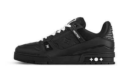 Trainer Black Embossed Monogram