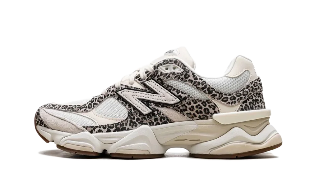 9060 ASOS Exclusive Beige Brown Leopard Print