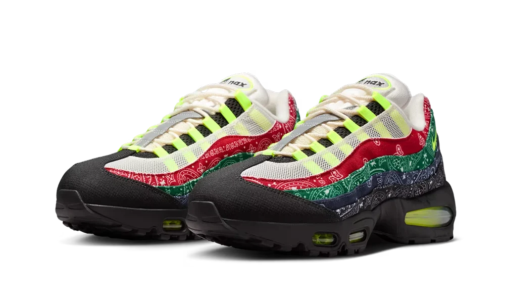 Air Max 95 OG Big Bubble Neon Paisley Bandana