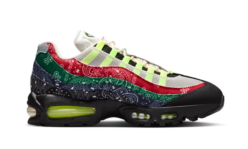 Air Max 95 OG Big Bubble Neon Paisley Bandana