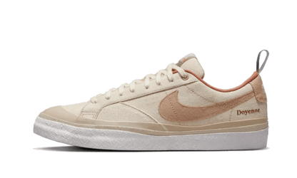 SB Blazer Low QS Doyenne Skateboards Coconut Milk Rattan