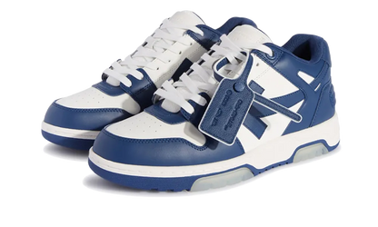Out Of Office OOO Low Tops White Royal Blue