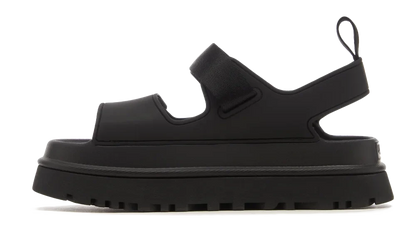 GoldenGlow Sandal Black