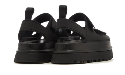 GoldenGlow Sandal Black