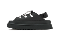 GoldenGlow Toggle Sandal Black