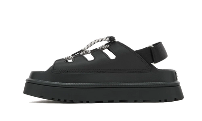 GoldenGlow Toggle Sandal Black