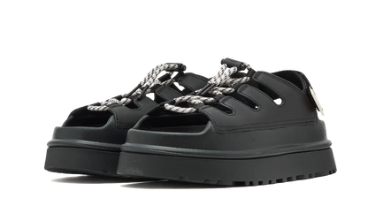 GoldenGlow Toggle Sandal Black