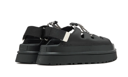 GoldenGlow Toggle Sandal Black