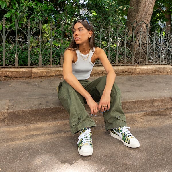 Superstar Bape ABC Camo Green