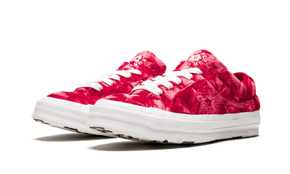One Star Ox Golf Le Fleur TTC Quilted Velvet Barbados Cherry