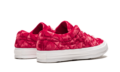 One Star Ox Golf Le Fleur TTC Quilted Velvet Barbados Cherry
