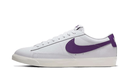 Blazer Low Leather White Purple