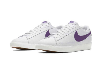 Blazer Low Leather White Purple