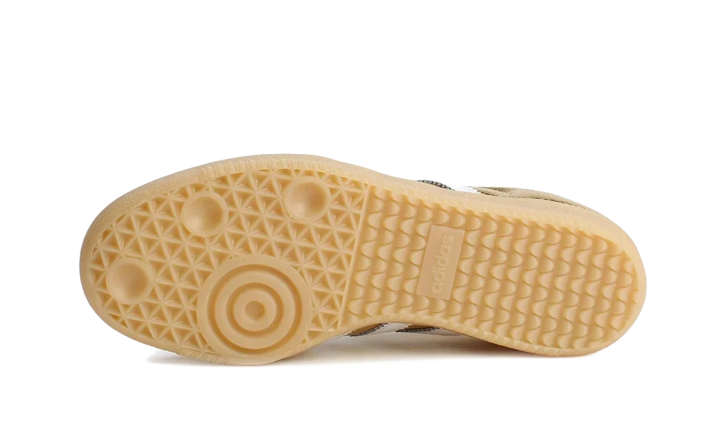 Samba OG Gold Metallic Cracked Leather