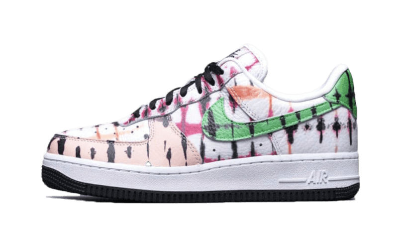 Air Force 1 Low Black Tie Dye
