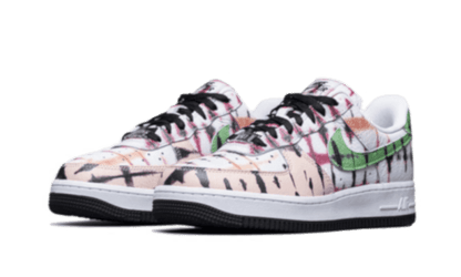 Air Force 1 Low Black Tie Dye