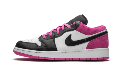 Air Jordan 1 Low Black Active Fuchsia