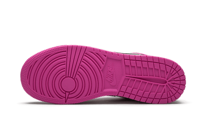 Air Jordan 1 Low Black Active Fuchsia