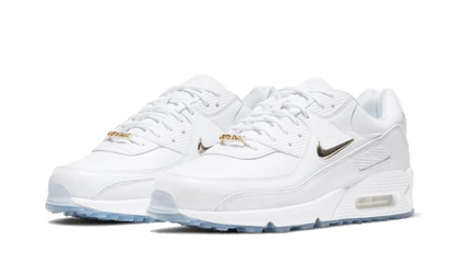 Air Max 90 White Metallic Gold