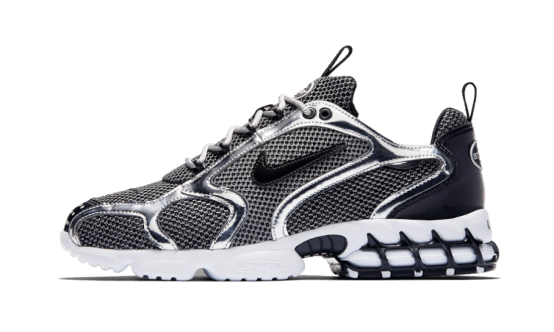 Air Zoom Spiridon Cage 2 Stussy Pure Platinum