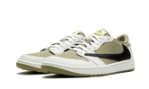 Air Jordan 1 Retro Low Golf Travis Scott Neutral Olive - FZ3124-200