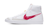 Blazer Mid Sketch Red Swoosh