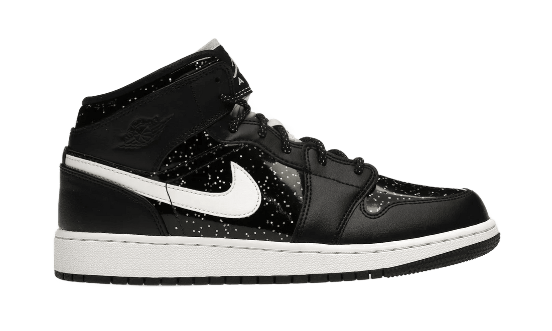 Air Jordan 1 Mid Black Speckle - AV5174-001