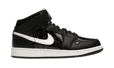 Air Jordan 1 Mid Black Speckle - AV5174-001